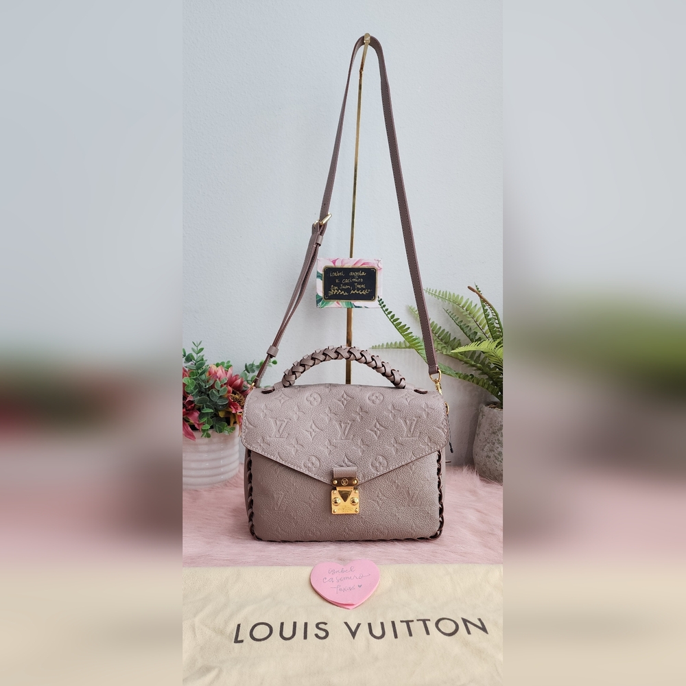 Limited Edition Braided Pochette Metis Empreinte Vison